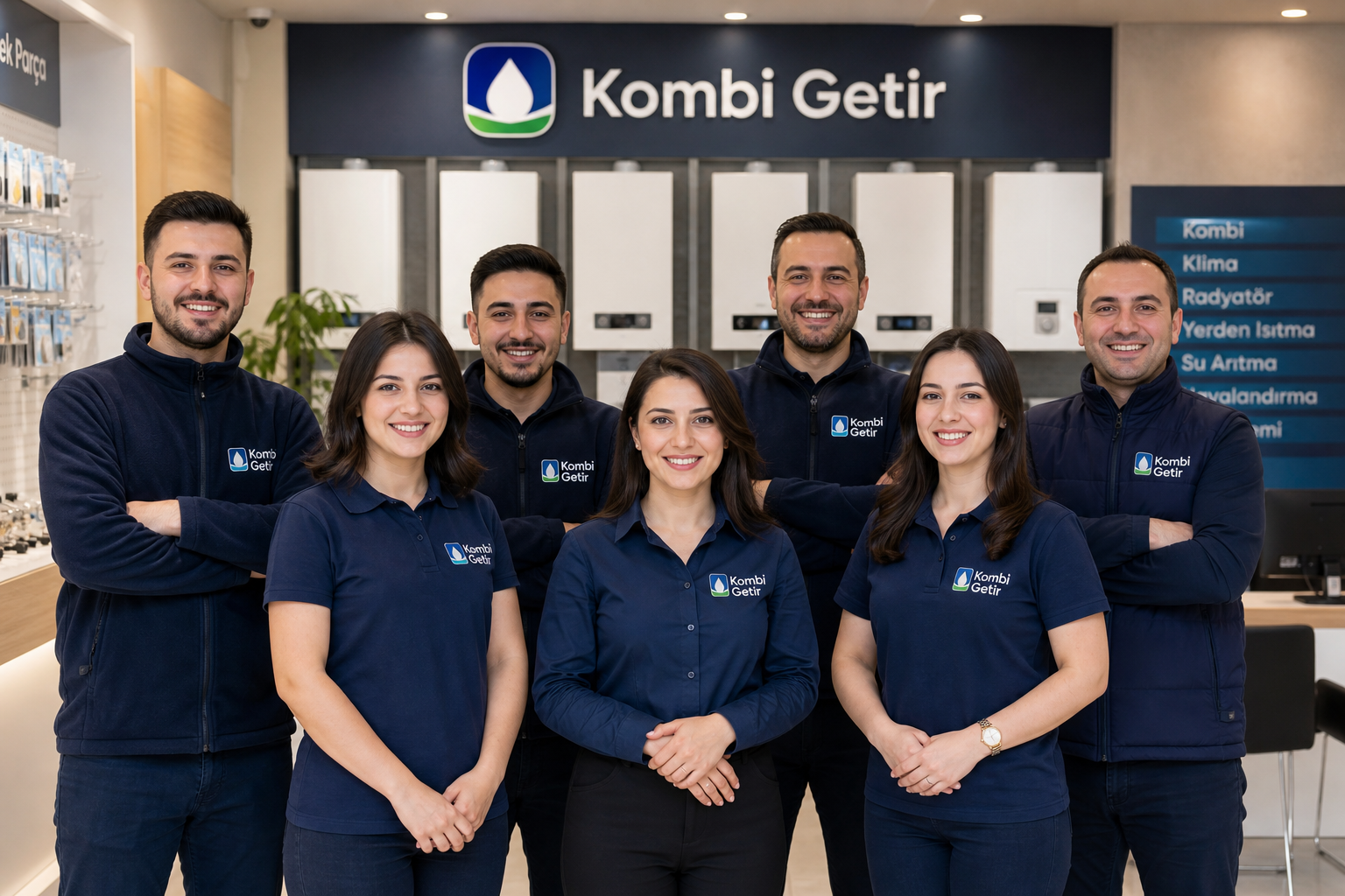Kombi Getir uzman ekibi